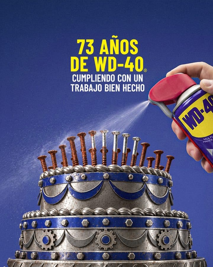 73 años de WD-40